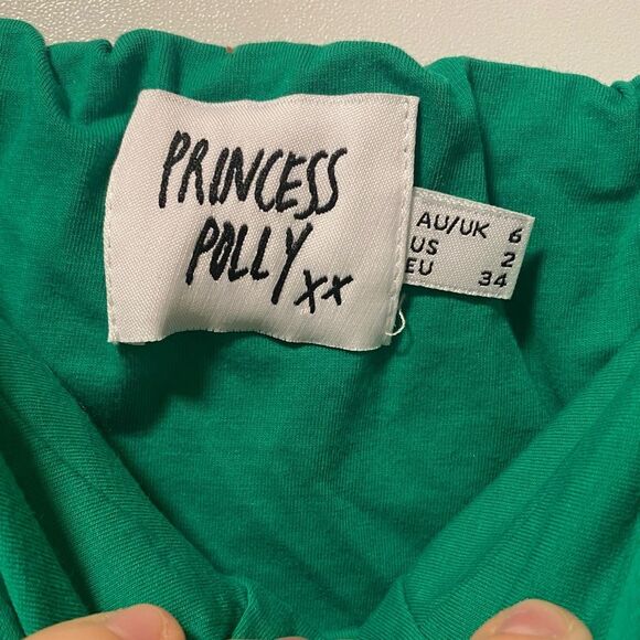 Princess Polly Green Bodysuit going out party St. Patrick’s day Tank Top - Picture 2 of 2